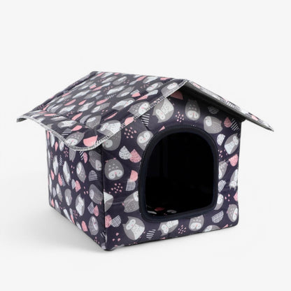 Weerbestendig Dierenhuis "KnusNest" voor Katten en Kleine Honden