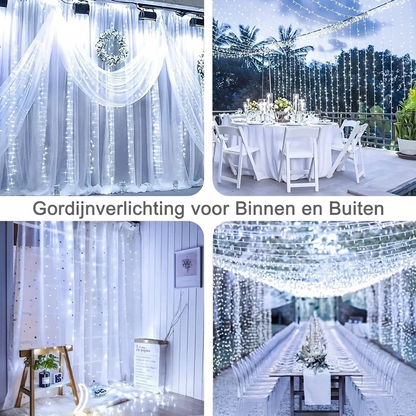 Sfeervolle LED-lichtsnoer met afstandsbediening - USB aangestuurd