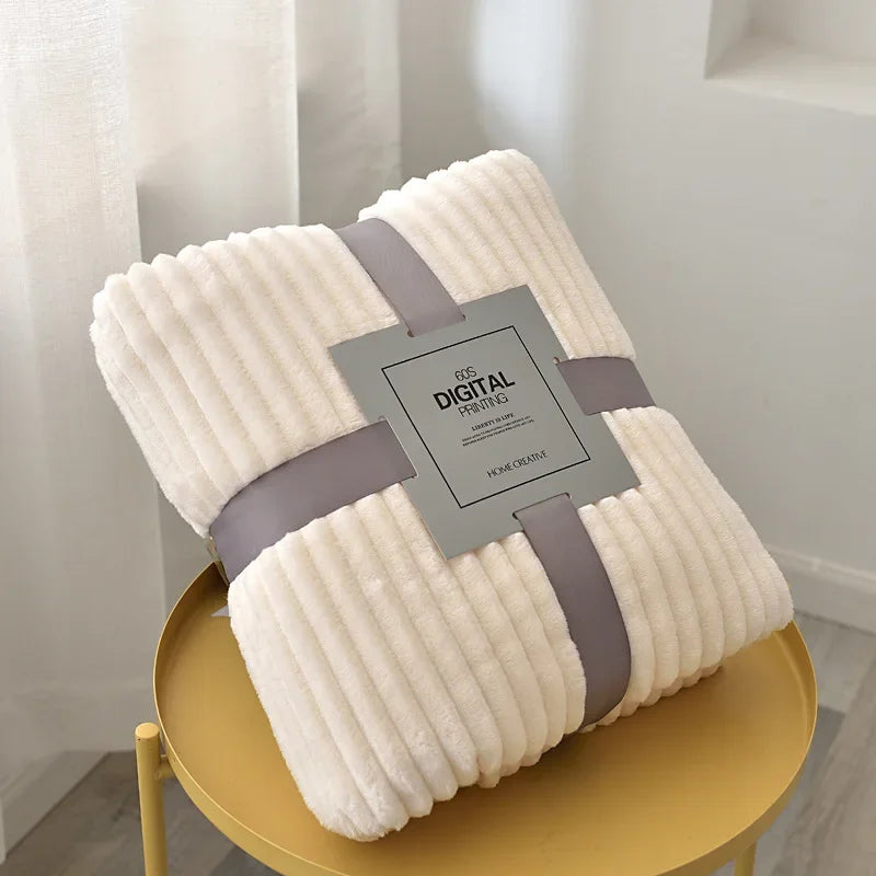 Ruitpatroon Fleecedeken 70x100cm - Zachte Microvezel Plaid voor Bank, Bed en Woonkamer