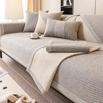 Antislip Sofa Beschermhoes – Ademend Stofmengsel & Duurzame Afwerking