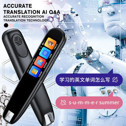 TaalScan Pen – Slimme Vertaalpen met 123 Talen, Offline Scannen & Fotovertaling