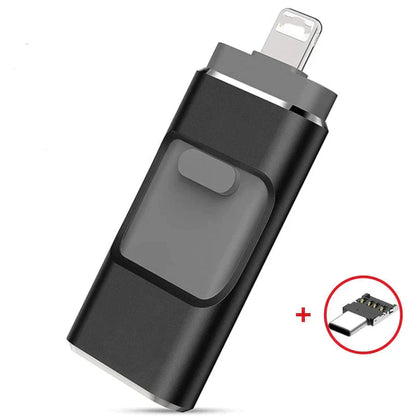 DataFlex 4-in-1 Geheugenstick – USB Opslag voor Telefoon, Tablet en PC