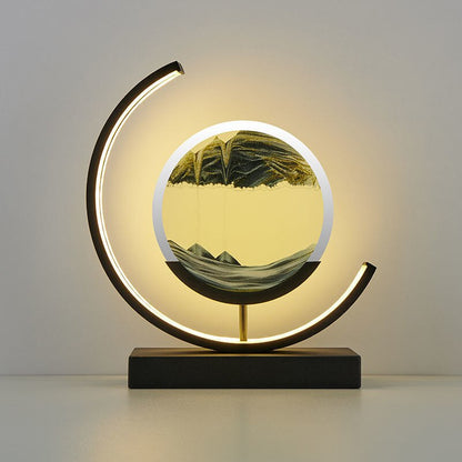 LED Tafellamp met Bewegend Zandlandschap – SandLight