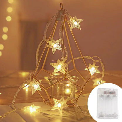 Sterren LED Lichtslinger - Sfeerverlichting voor Tuin, Terras & Binnen