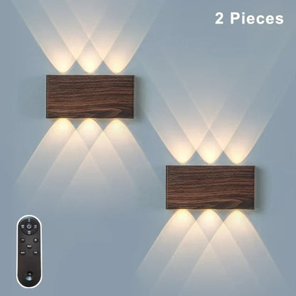 Draadloze Magnetische Wandlamp met Afstandsbediening - Dimbaar LED in 4 Kleuren
