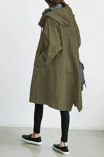 Stijlvolle Waterafstotende Dames Trenchcoat – Bescherming en Comfort in Elk Seizoen