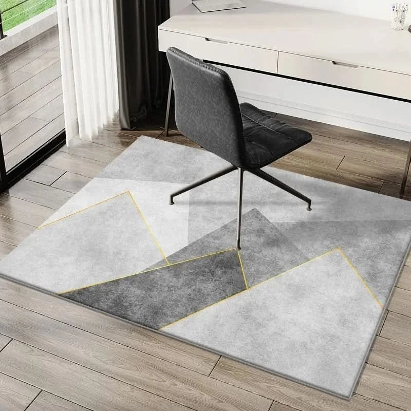 Zachte vloermat voor bureaustoelen – Wasbaar en antislip