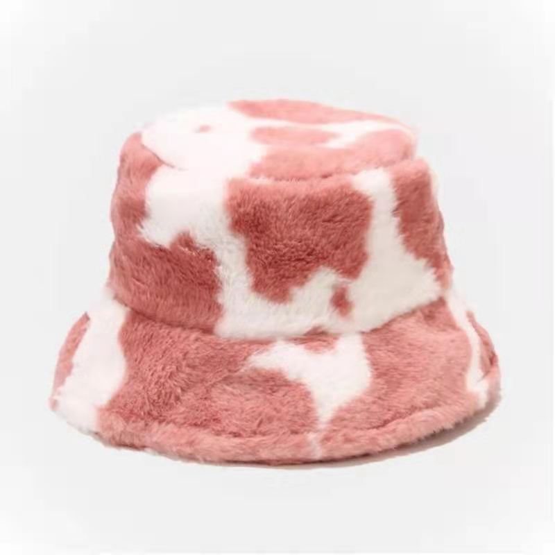 Fluweelzachte WinterHoed LuxePluche – Warme Unisex Bucket Hat voor Koude Dagen