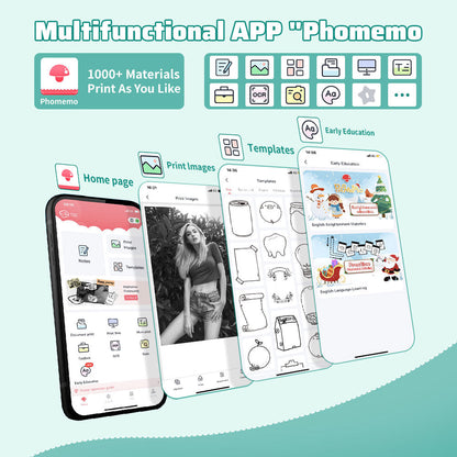 PocketPrint Mini – Draagbare Thermische Fotoprinter Zonder Inkt