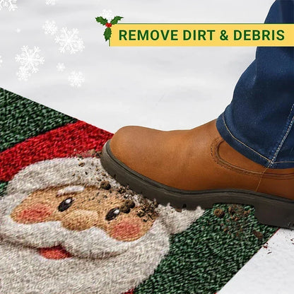 Feestelijke Winterdeurmat 40x60cm Antislip - Kerstdecoratie voor Entree