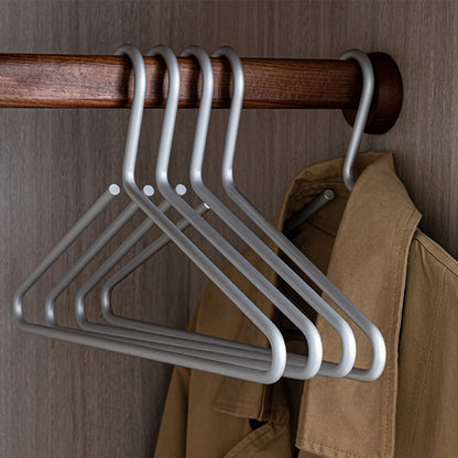 Metalen Kledinghangers Set van 5 met Slank en Ruimtebesparend Design