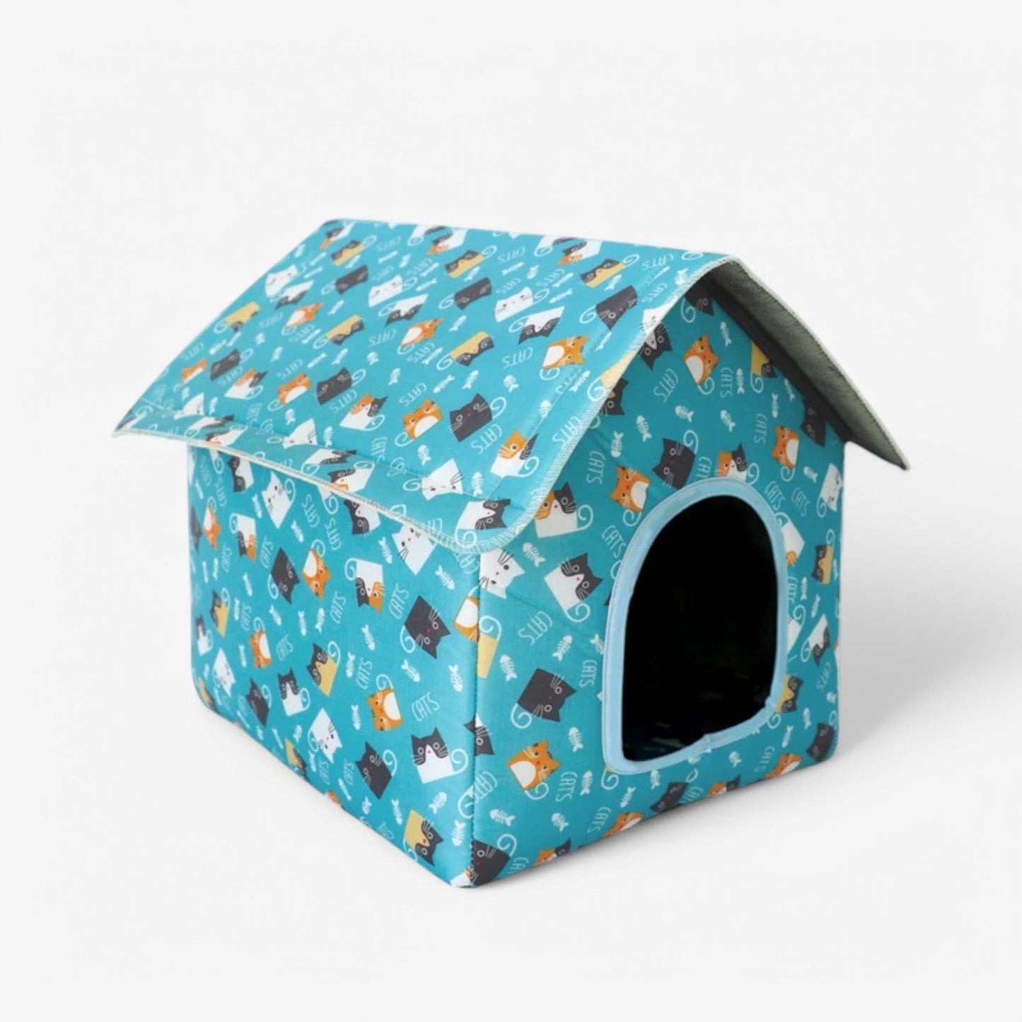 Weerbestendig Dierenhuis "KnusNest" voor Katten en Kleine Honden