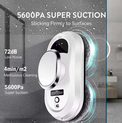 Slimme Raamreinigingsrobot met Afstandsbediening – Automatische Zuig- en Reinigingsfunctie