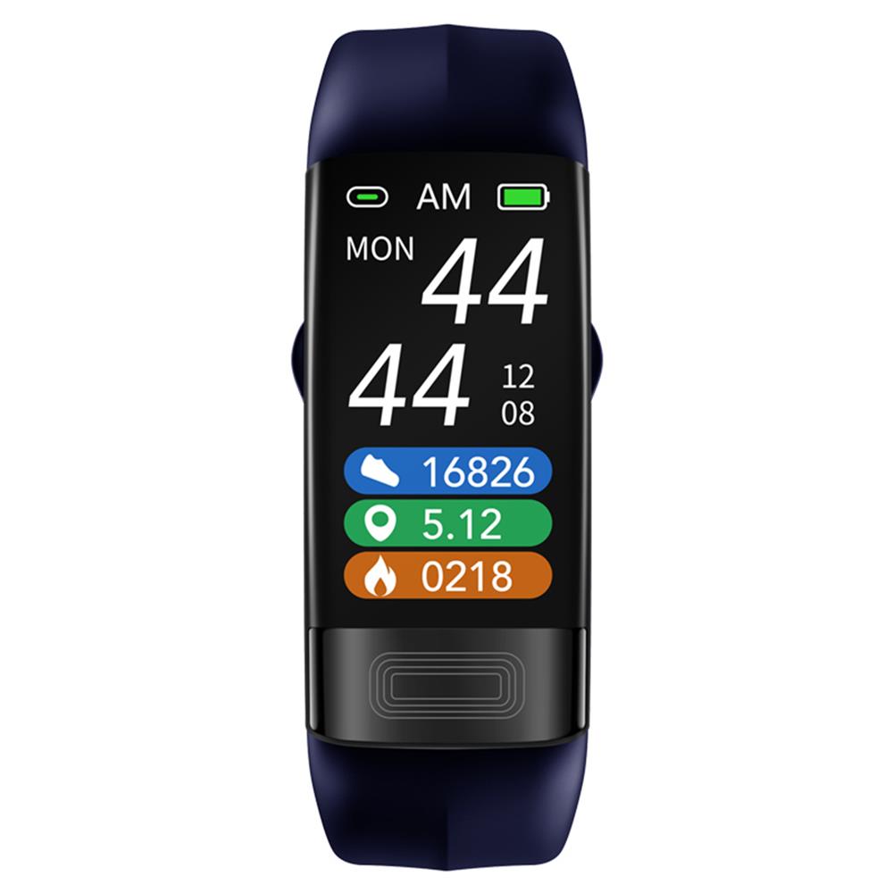 Slimme armband met bloeddrukmeter, ECG, hartslag, zuurstofverzadiging en slaaptracker - goedgekeurd door FDA