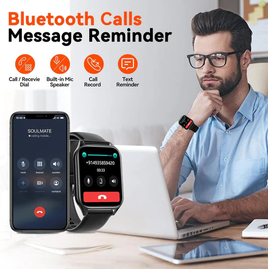 Smartwatch voor bloedglucosemonitoring | Smartwatch voor niet-invasieve bloedglucosemonitoring