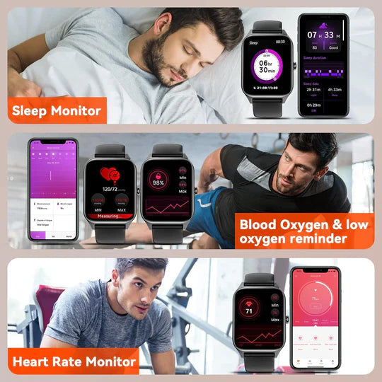 Smartwatch voor bloedglucosemonitoring | Smartwatch voor niet-invasieve bloedglucosemonitoring