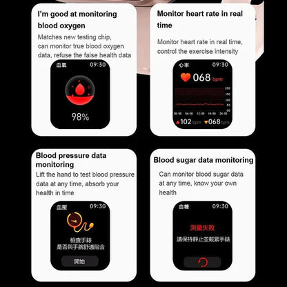 Smartwatch voor bloedglucosemonitoring | Smartwatch voor niet-invasieve bloedglucosemonitoring