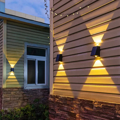 NovaLicht Solar Wandlamp met Automatische LED Buitenverlichting