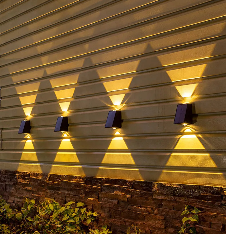 NovaLicht Solar Wandlamp met Automatische LED Buitenverlichting