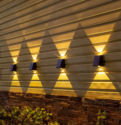 NovaLicht Solar Wandlamp met Automatische LED Buitenverlichting