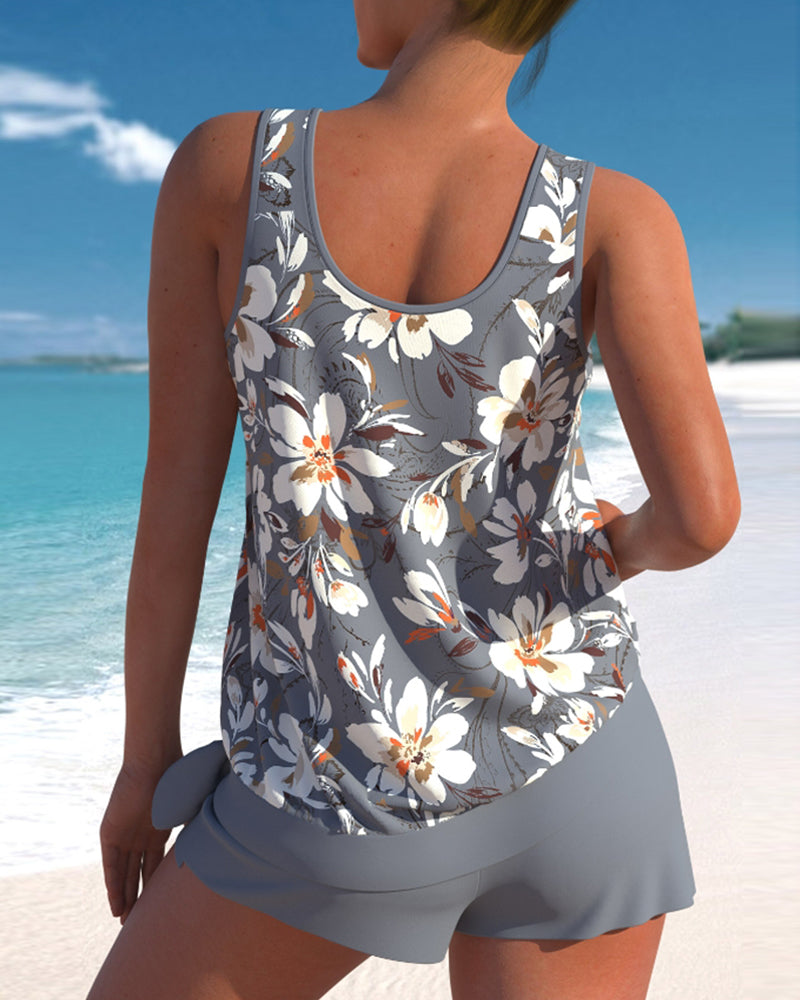 ZomerVela Tweedelige Tankini voor Dames met Comfortpasvorm
