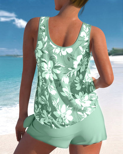 ZomerVela Tweedelige Tankini voor Dames met Comfortpasvorm