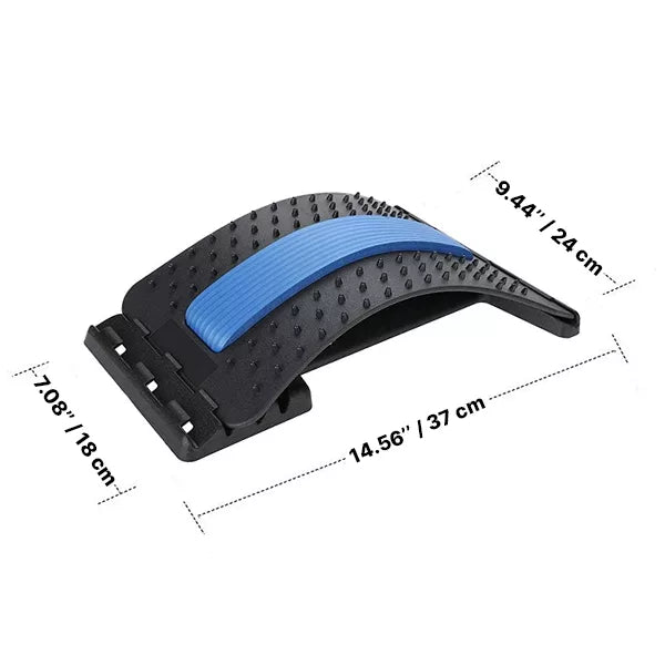 SpineEase | Verstelbare rugstretcher & lumbale acupressuurmassager voor onmiddellijke pijn