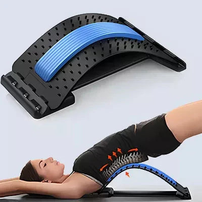 SpineEase | Verstelbare rugstretcher & lumbale acupressuurmassager voor onmiddellijke pijn