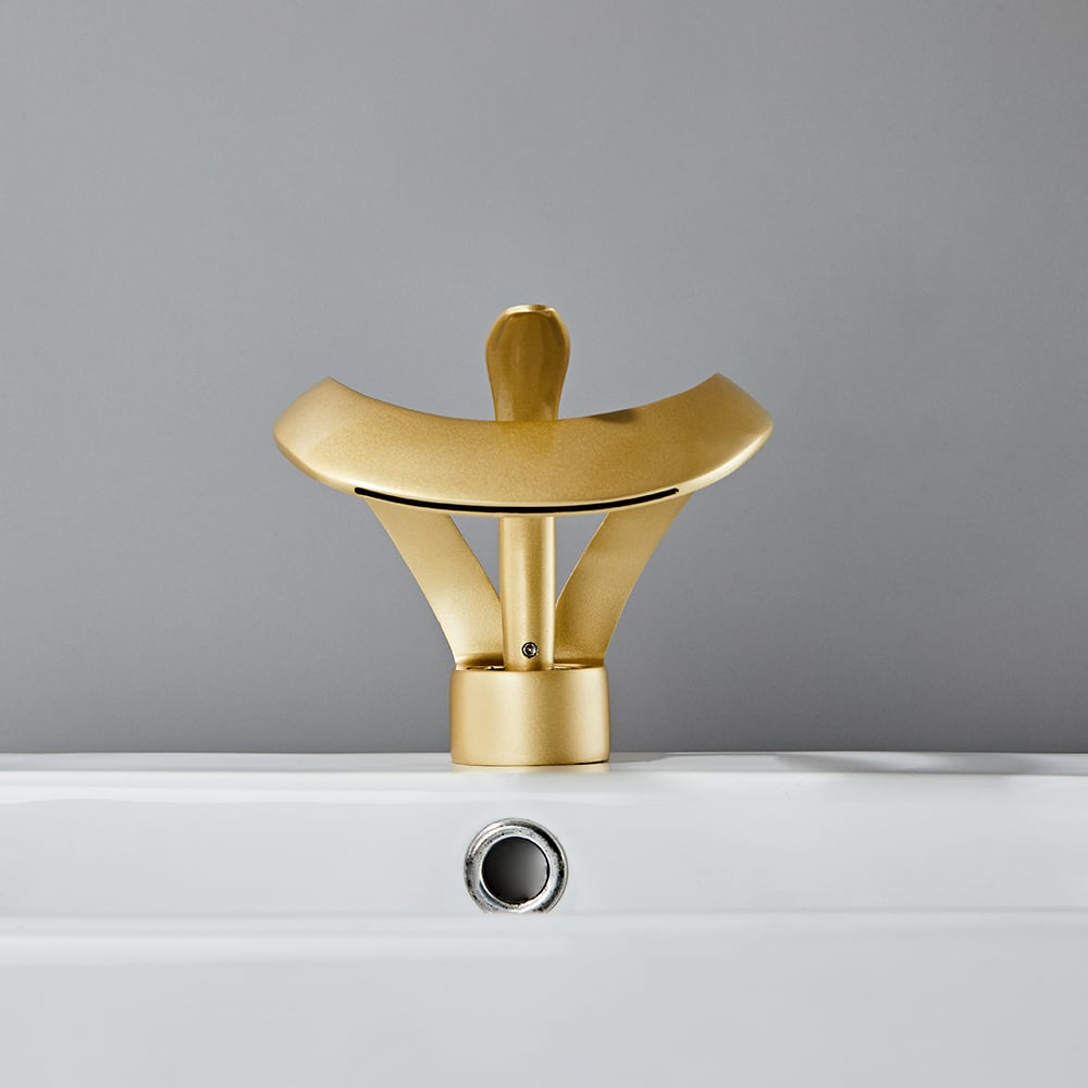 Stijlvolle Waterfall Einhebelkraan voor Luxe Badkamer