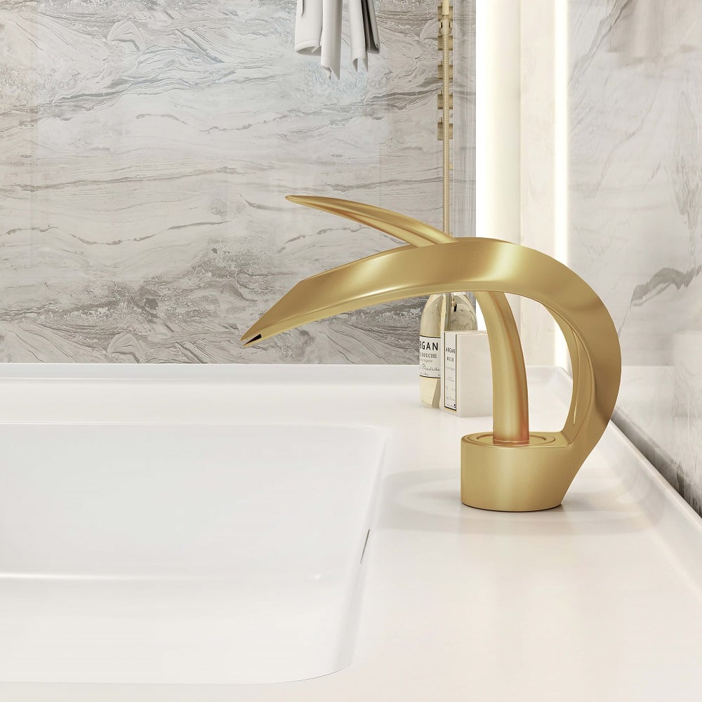 Stijlvolle Waterfall Einhebelkraan voor Luxe Badkamer