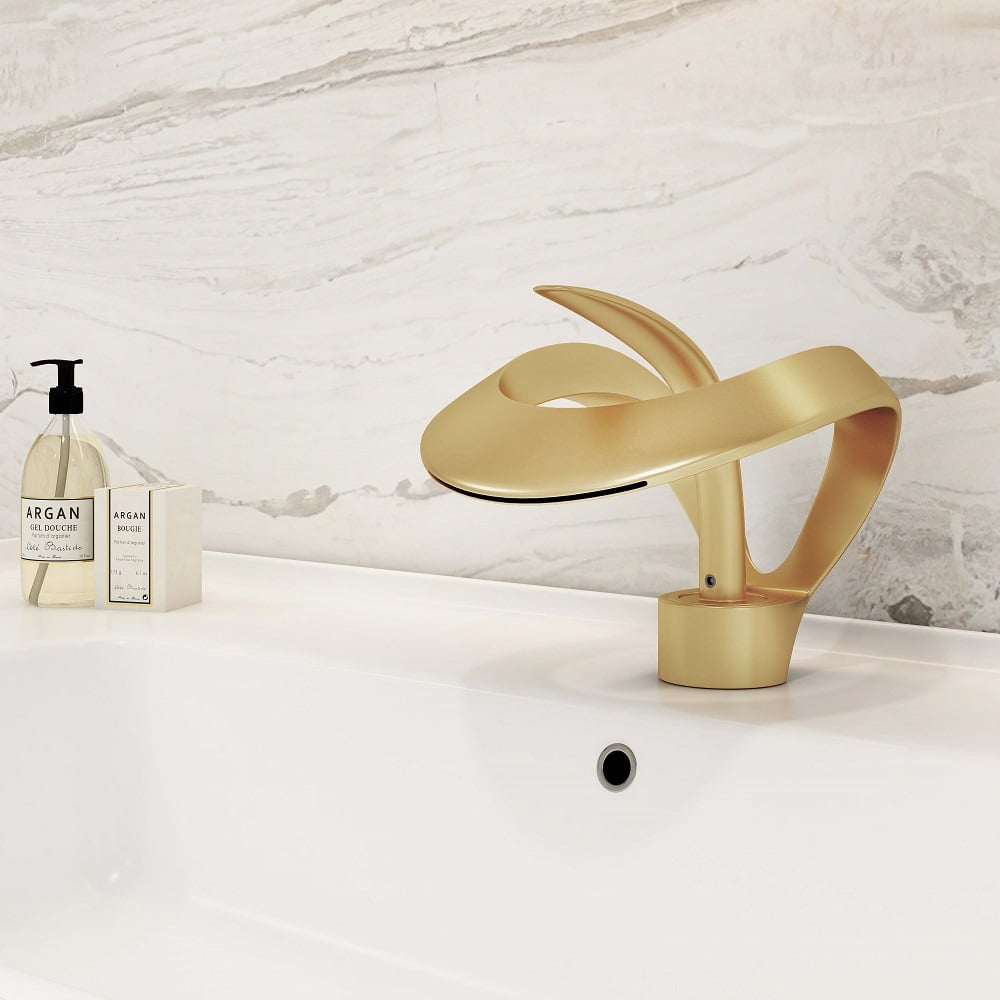 Stijlvolle Waterfall Einhebelkraan voor Luxe Badkamer