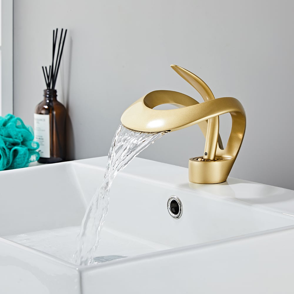 Stijlvolle Waterfall Einhebelkraan voor Luxe Badkamer