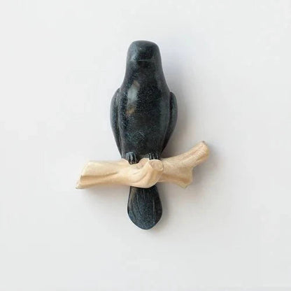 Vogellijn Houten Kapstok met Decoratief Vogelontwerp voor Wand