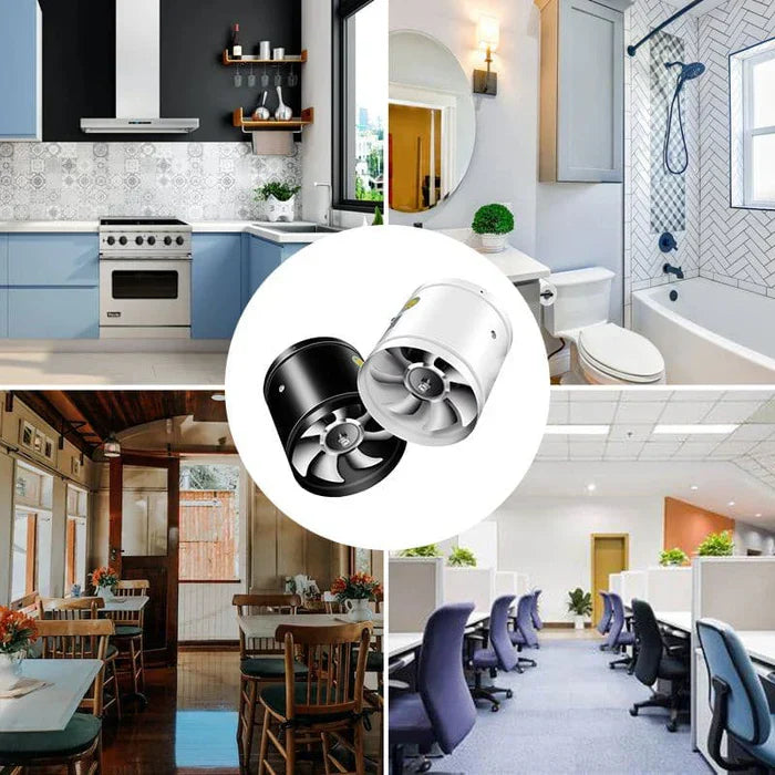 StrongFlow - Krachtige en Stille Afzuigventilator