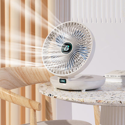 BreezeBuddy Draagbare Ventilator – Krachtige, Stille & Compacte Persoonlijke Verkoeling met Lange Batterijduur
