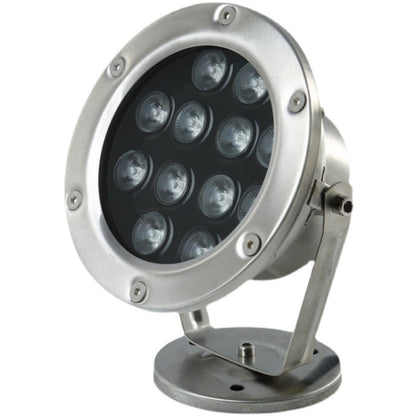 Roestvrij stalen onderwaterlamp met LED-verlichting 18W warmwit IP68