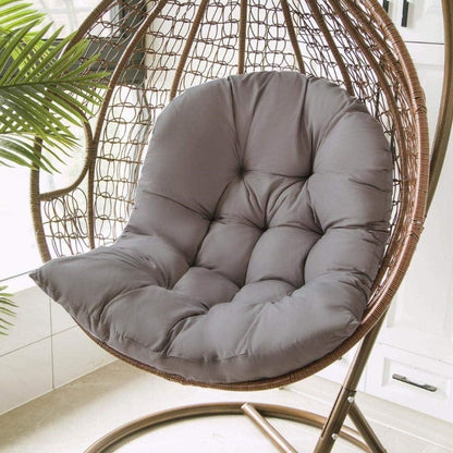 Comfort Kussen voor Tuin- en Schommelstoel – Donkergrijs – 80x120 cm – Voor Binnen & Buiten