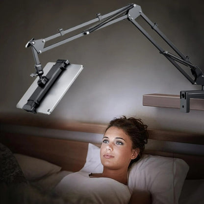 Universele draaibare tabletstandaard – 360° rotatie – verstelbare aluminium arm