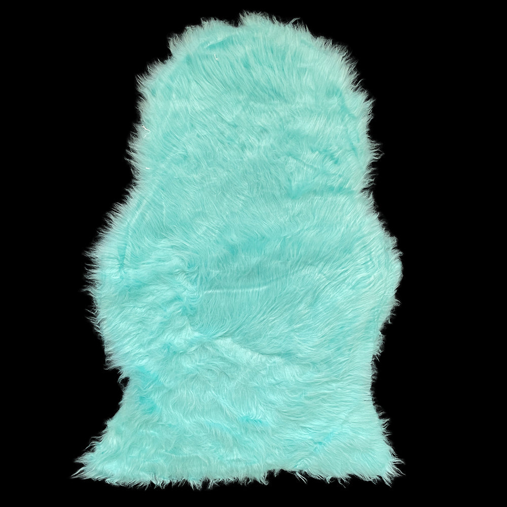 CozyVacht Mini-Tapijt – Zacht Imitatiebont Vloerkleed van 90x60 cm in Diverse Kleuren