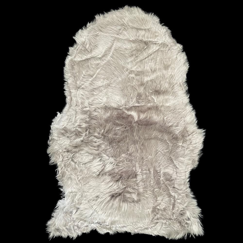 CozyVacht Mini-Tapijt – Zacht Imitatiebont Vloerkleed van 90x60 cm in Diverse Kleuren