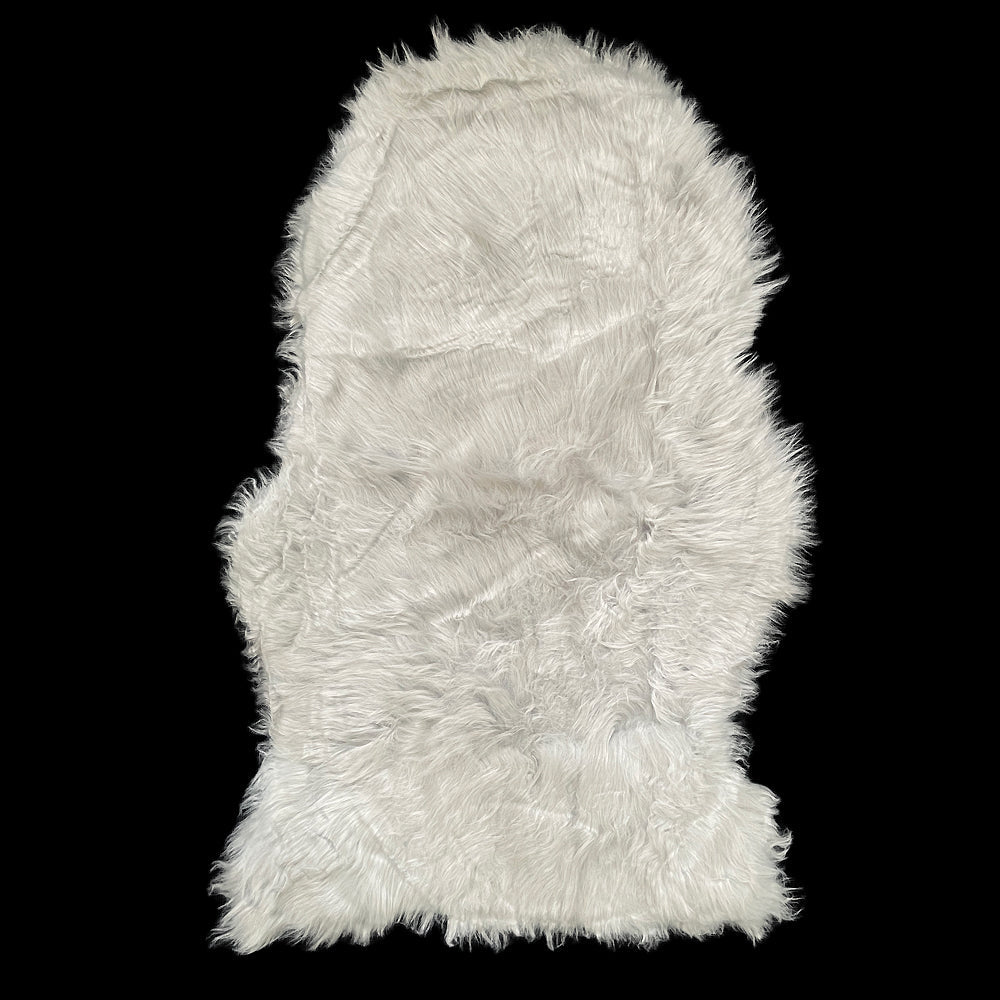CozyVacht Mini-Tapijt – Zacht Imitatiebont Vloerkleed van 90x60 cm in Diverse Kleuren