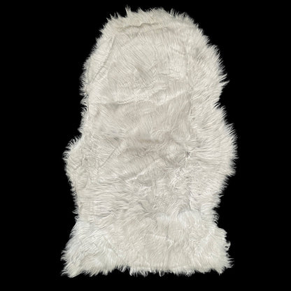 CozyVacht Mini-Tapijt – Zacht Imitatiebont Vloerkleed van 90x60 cm in Diverse Kleuren