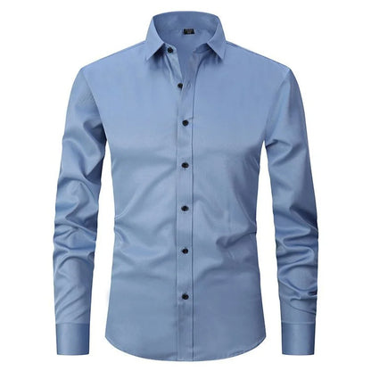 Teddy Stretch Anti-Kreuk Hemd
