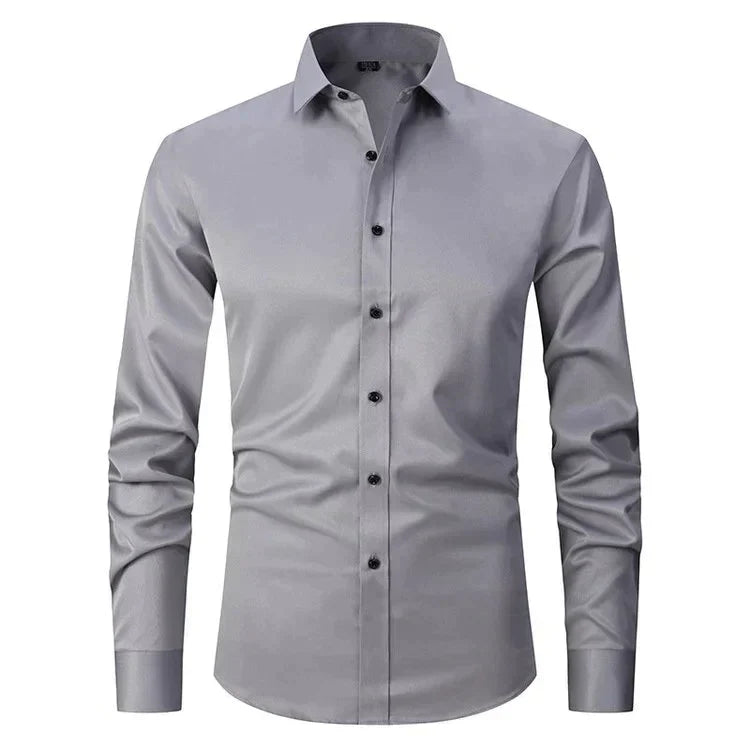 Teddy Stretch Anti-Kreuk Hemd
