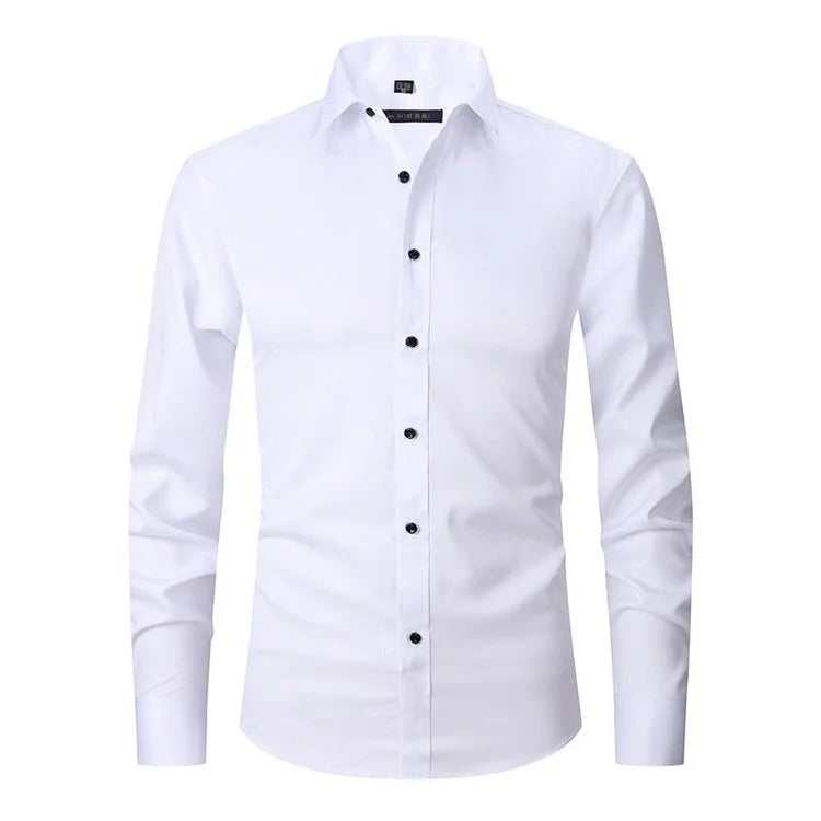 Teddy Stretch Anti-Kreuk Hemd