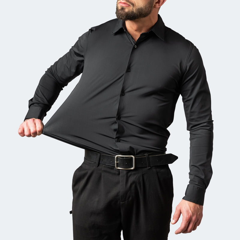 Teddy Stretch Anti-Kreuk Hemd
