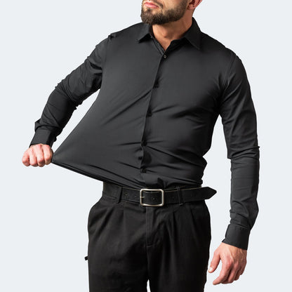 Teddy Stretch Anti-Kreuk Hemd