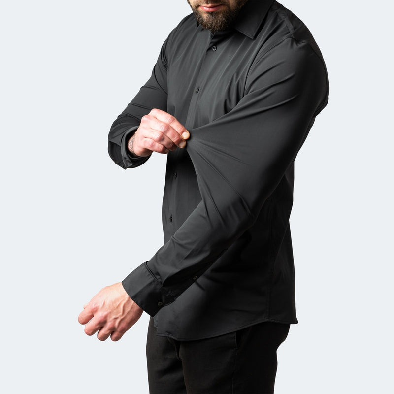 Teddy Stretch Anti-Kreuk Hemd