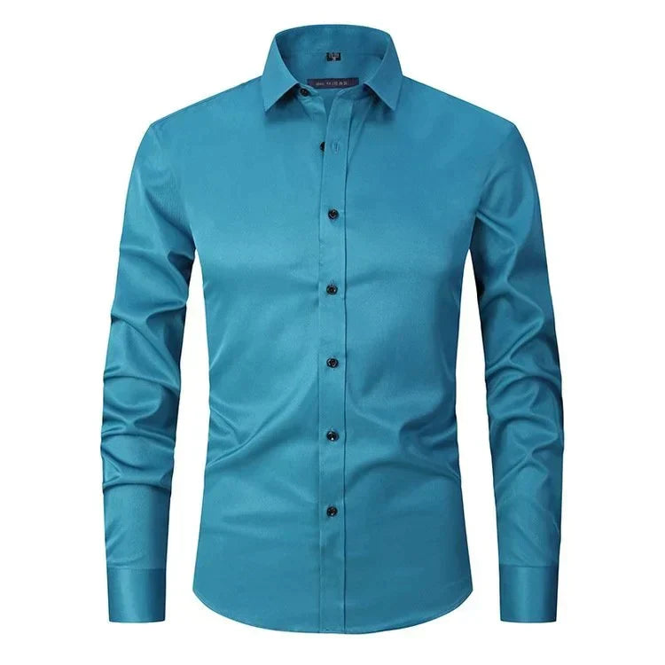 Teddy Stretch Anti-Kreuk Hemd