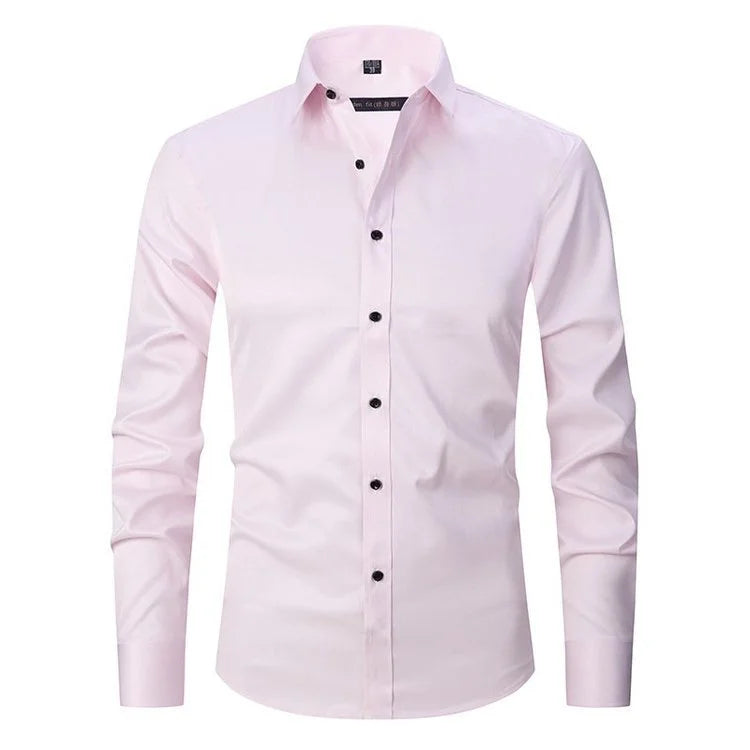 Teddy Stretch Anti-Kreuk Hemd